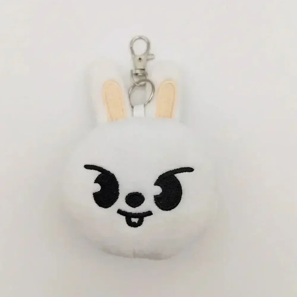 Kpop SKZOO Plush Keychain – Cute Dog Pendant Toy for Kids, Backpack Hanging, Birthday Gift