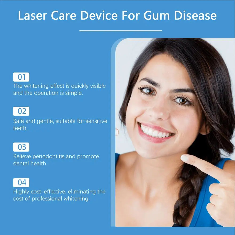 Portable Tooth Cleaning Device – Mild Teeth Cleaner & Stain Remover for Oral Care at Home