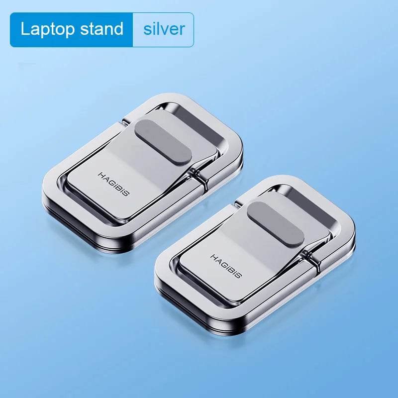 Hagibis Foldable Laptop Stand Riser with Cooling Design for MacBook Pro, Air & Universal Notebook Holder