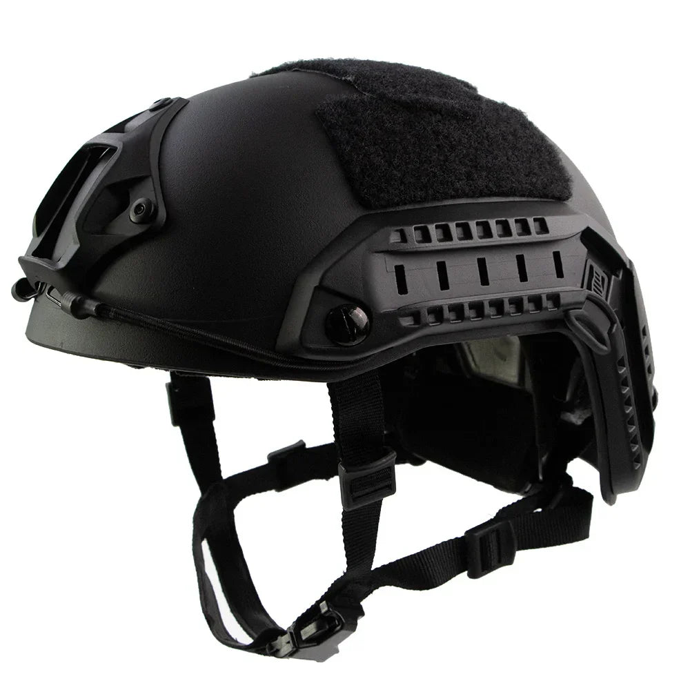 Adjustable Tactical Helmet – Thicken ABS Protective Gear for Air Gun Shooting, CS, Outdoor Use, Head Size 55-60cm