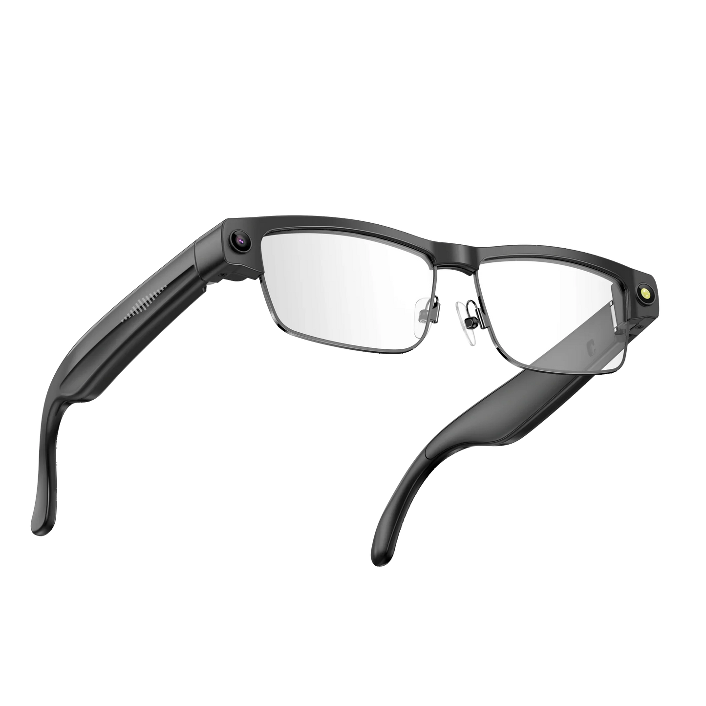 AI Smart Camera Glasses — 8MP with Bluetooth for Calls & Music, Object Recognition, and AI Translation