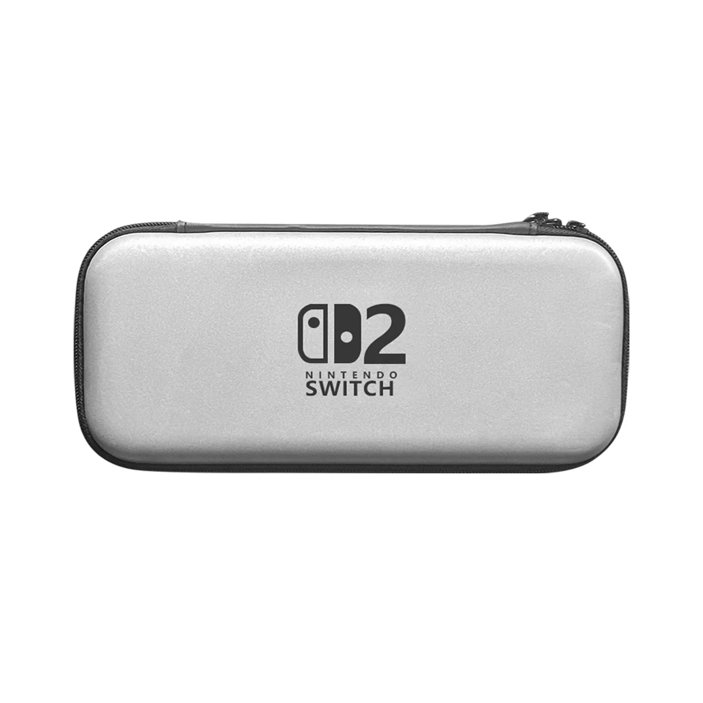 Slim Waterproof Carrying Case for Nintendo Switch 2 (2025) — EVA Hard Shell Protective Storage Handbag for Accessories