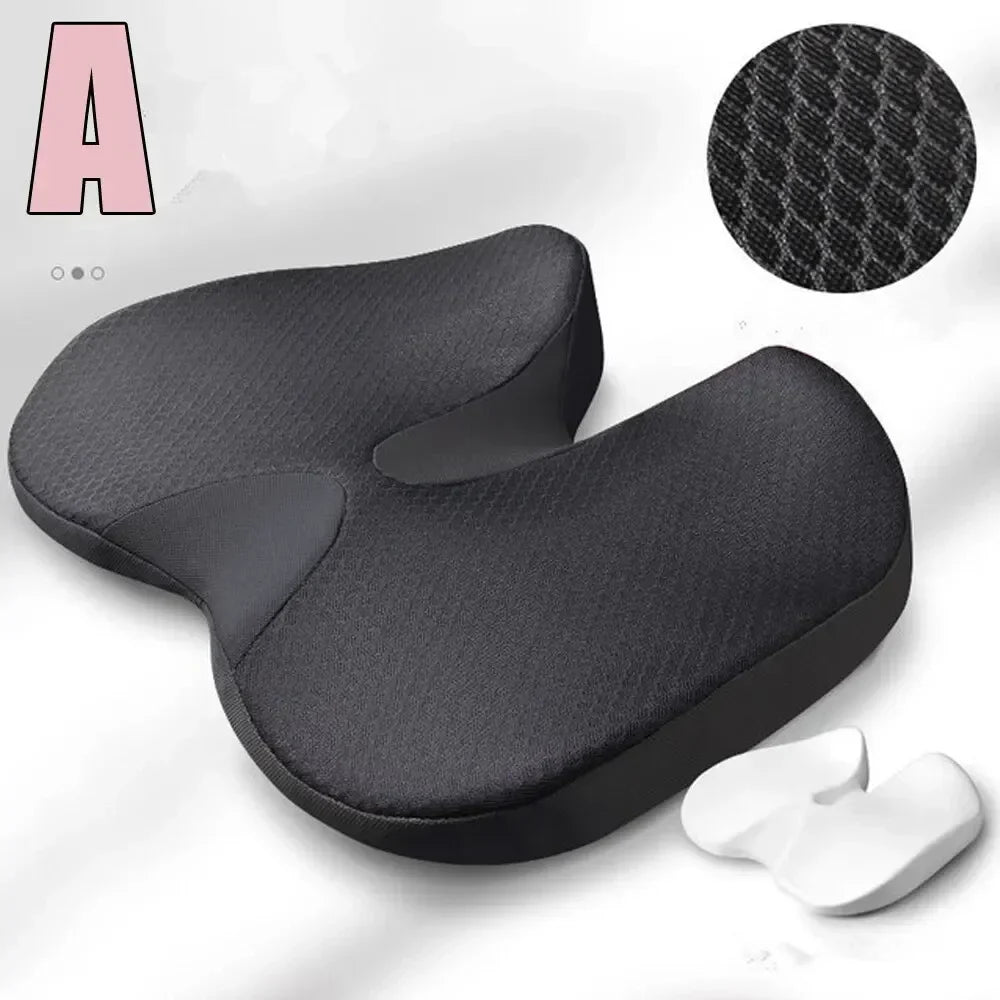 Non-Slip Orthopedic Memory Foam Prostate Cushion – Tailbone & Sciatica Pain Relief for Chair and Car Seat Comfort