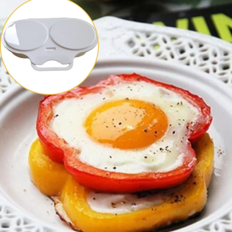 Food Grade Plastic Microwave Egg Steamer - Convenient Cooking Mold and Egg Poacher, Kitchen Gadget for Fried Eggs