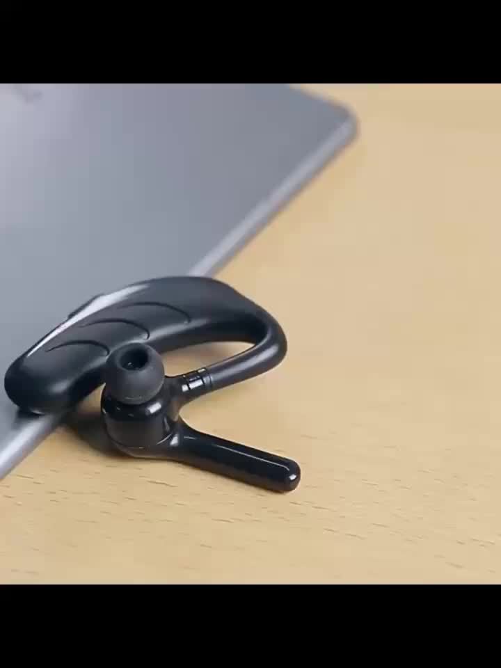 X13 Wireless Single Ear Headset with Mic - Noise Cancelling, Waterproof, Long Standby Time, Bluetooth 5.2 Handsfree Earpiece