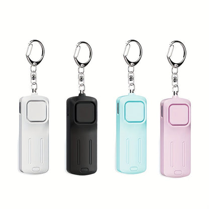 130dB Self-Defense Alarm – Anti-Wolf Women’s Security Alert Keychain, Loud Emergency Scream for Personal Safety