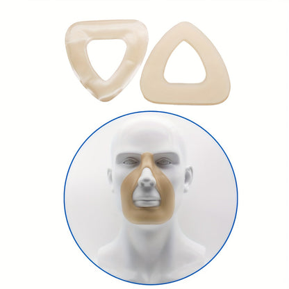 CPAP Mask Comfort Gel Nose Pads - Soft Silicone for Enhanced Sleep Apnea Treatment, Durable Non-Slip Design, Universal Fit - Improves Seal and Breathability, CPAP Machine Accessories