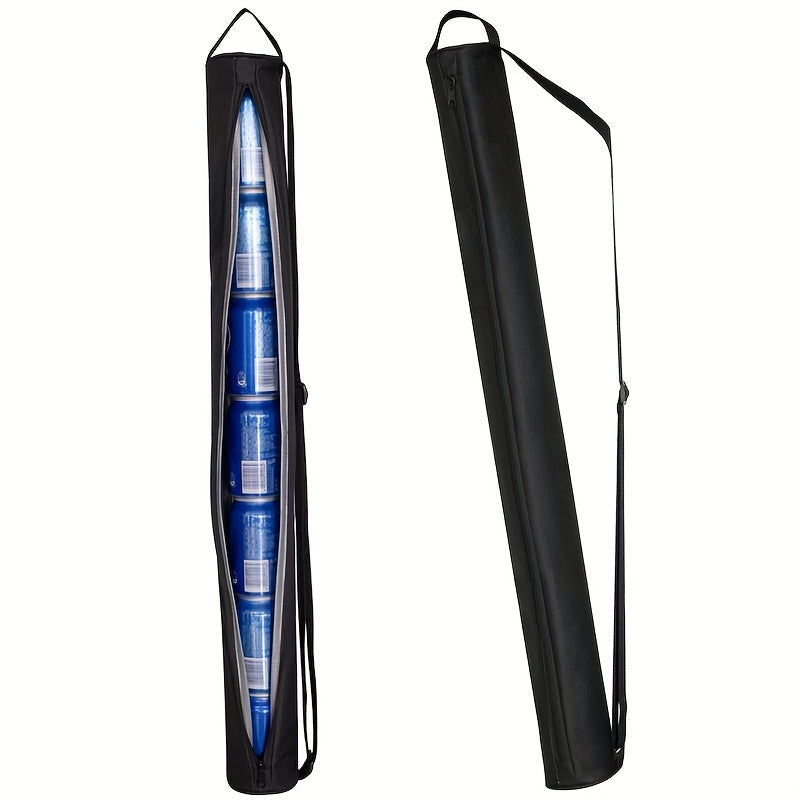 Golf Beer Sleeve Cooler Bag – Holds 7 Cans, Keeps Drinks Cold for Hours – Essential Golf Accessory