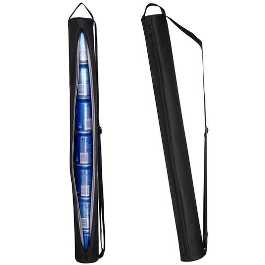 Golf Beer Sleeve Cooler Bag – Holds 7 Cans, Keeps Drinks Cold for Hours – Essential Golf Accessory