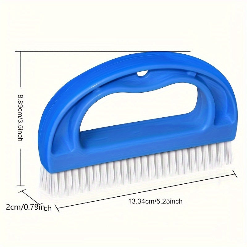 Hard Bristle Grout Cleaning Brush - Bathroom & Shower Tile Scrubber, Tile Cleaner Tool for Effective Grout Cleaning