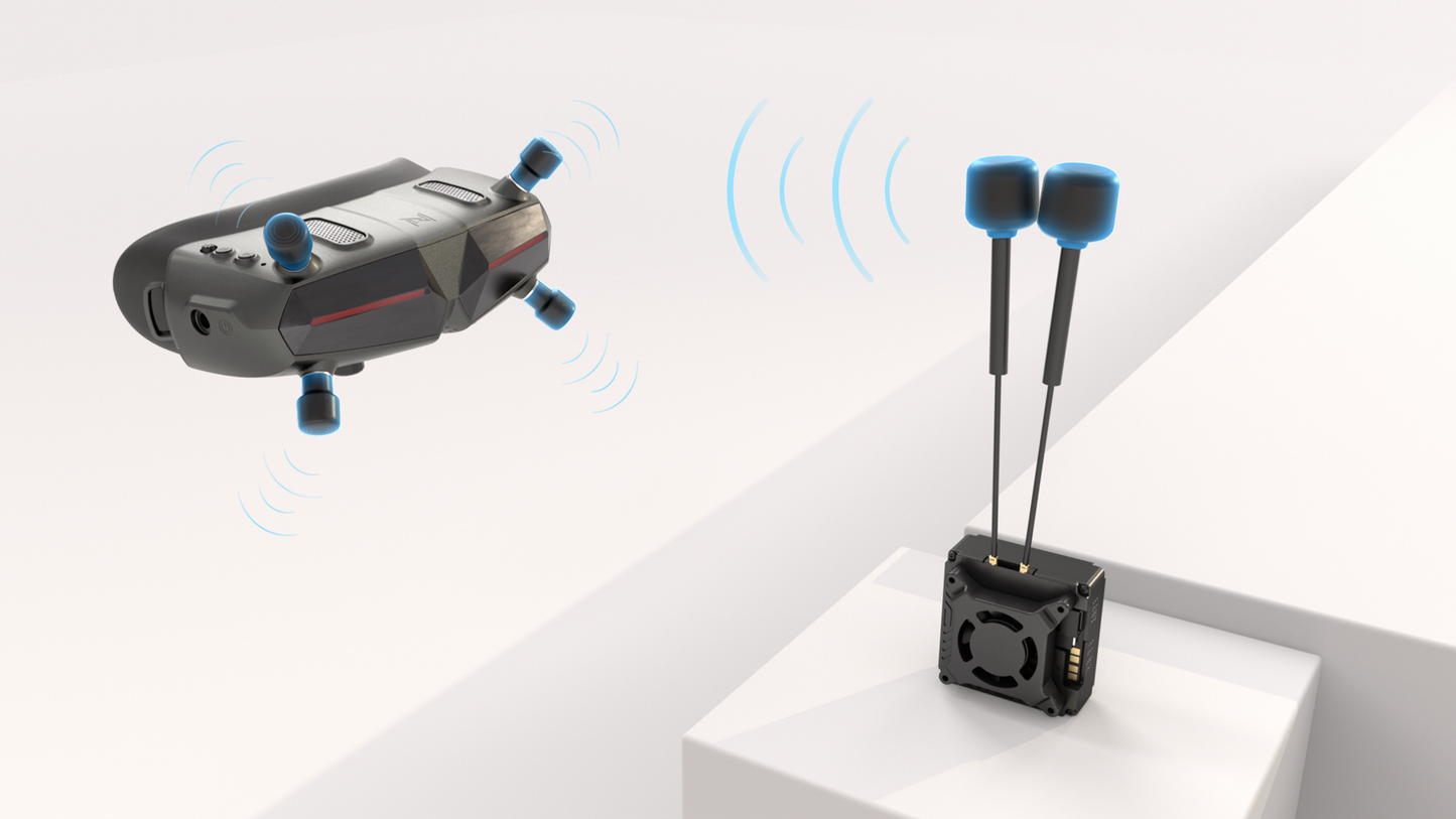 Caddx Walksnail Avatar GT FPV Kit — 1080P 100fps Dual Antenna Night Vision Drone with Starvis II Sensor, Max 2W VTX, Long Range