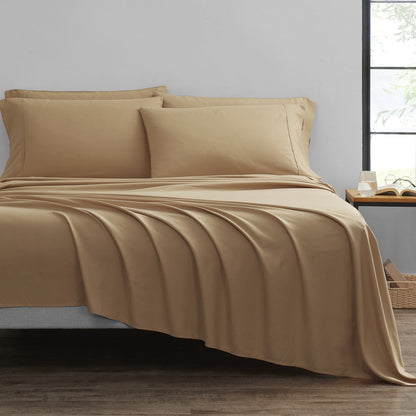 Bamboo 2000 Thread Count 6-Piece Luxury Sheet Set - Organic, Cooling, 16 Inch Deep Pocket, Egyptian Luxury with Bonus Pillowcases - Shrink and Fade Resistant