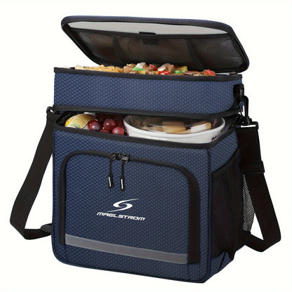 Premium Insulated Lunch Tote Bag - Leakproof, Thermal & Water-Resistant, Spacious Design for Men and Women - Ideal for Work, School and Outdoor Activities