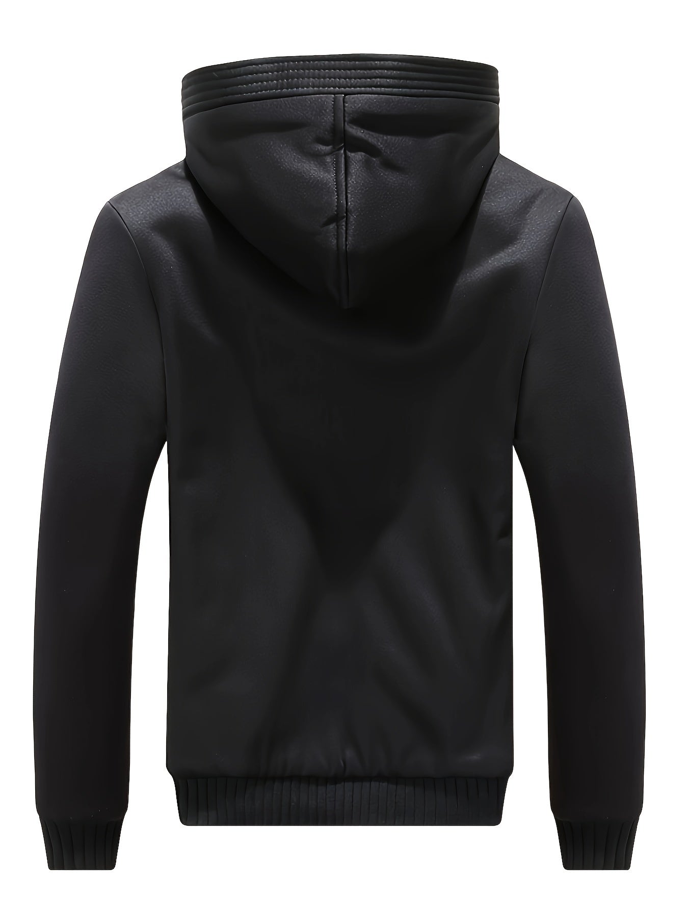 Winter Warm Fleece Zipper Hooded Jacket – Color Block Casual Hoodie – Women's Clothing