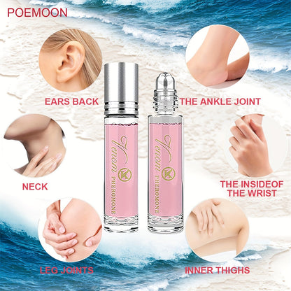 Roll-On Intimate Partner Perfume – Long-Lasting Romance Scent, Essential Oil Infused, Enhances Intimacy, For Men and Women