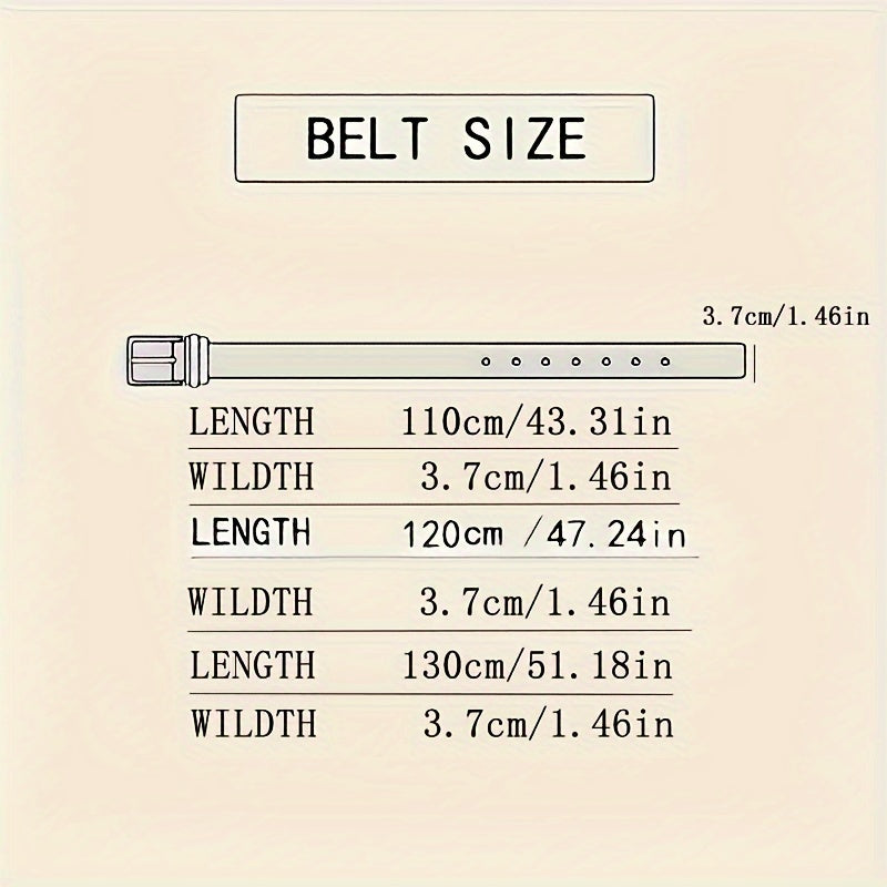 Men's Genuine Leather Belt – Automatic Buckle Cowhide Belt for Stylish Comfort