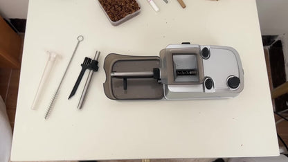 3-in-1 Electric Pre Roll Machine – Automatic Tobacco Roller for 6.5mm & 8mm Tubes and Pre Roll Cones – Fast, Easy Rolling with Adjustable Speed and Compact Design