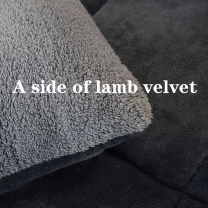 Luxury Plush Comforter - Soft, Anti-Static, Extra Thick, Multi-Needle Quilting, Lightweight and Warm - Cozy Autumn-Winter Bedding