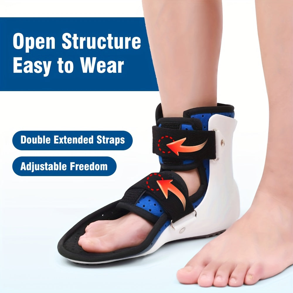 Ultra-Lightweight Airflow Ankle Support Brace – Secure-Grip, Removable Liner, Durable Protective Shell – Ideal for Fracture Rehabilitation, Metatarsal and Ligament Sprain Protection