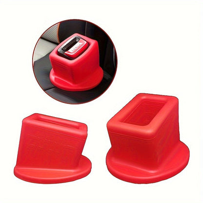 2-Pack Silicone Seat Buckle Holder Set – Car Buckle Booster for Easy Access – Compatible with Most Cars – Interior Accessories