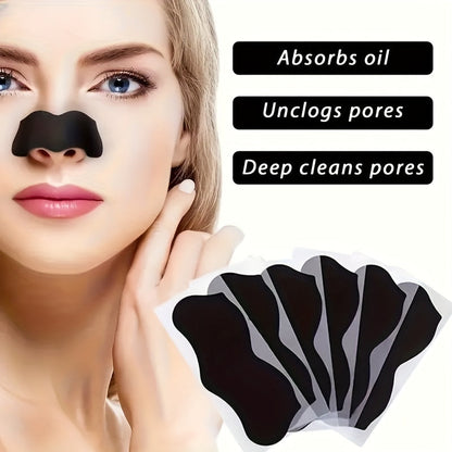 35Pcs Pore Cleansing Nose Strips – Aloe Vera Scented, Alcohol-Free Blackhead Remover for All Skin Types – Gentle Peel-Off Strips