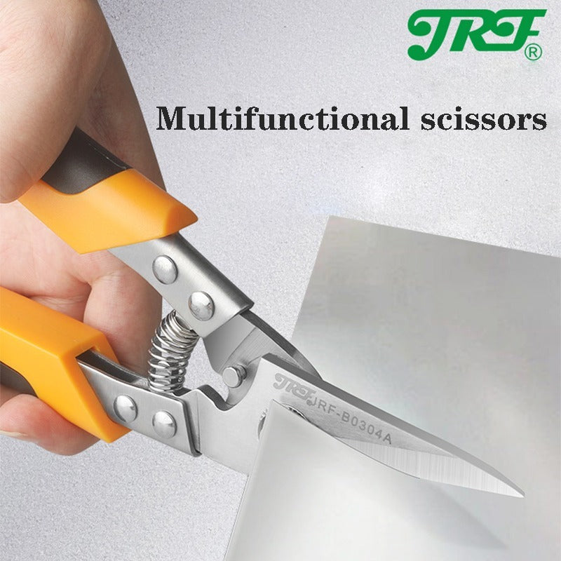 Heavy-Duty Stainless Steel Industrial Shears – Precise Cutting for Metal, PVC, Tin, Ergonomic Grip, Rust-Resistant, Ideal for Professional & DIY Projects