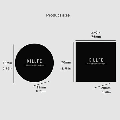 Timeless Elegance Matte Pressed Powder - Long-Lasting, Oil-Free Complexion, Buildable Coverage, Travel-Ready
