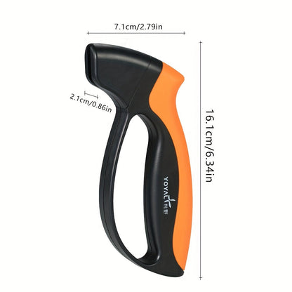 Sharpening Stone for Garden Tools and Knives - Razor Sharp Blades for Outdoor and Kitchen Use
