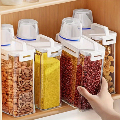 Storage Container – Insect-Proof & Moisture-Proof Sealed Tank with Lid, Portable and Leak-Proof Food Storage Box for Grain, Nuts, Flour and Rice, Kitchen Organizer