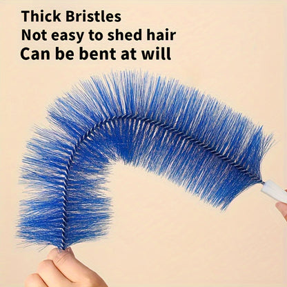 Multifunctional Fan Brush - Long, Flexible Dusting Brush for Household Cleaning | Durable Dust Brush for Fans, Air Conditioners, Blinds, Grooves | Essential Cleaning Tool, Back to School Supplies