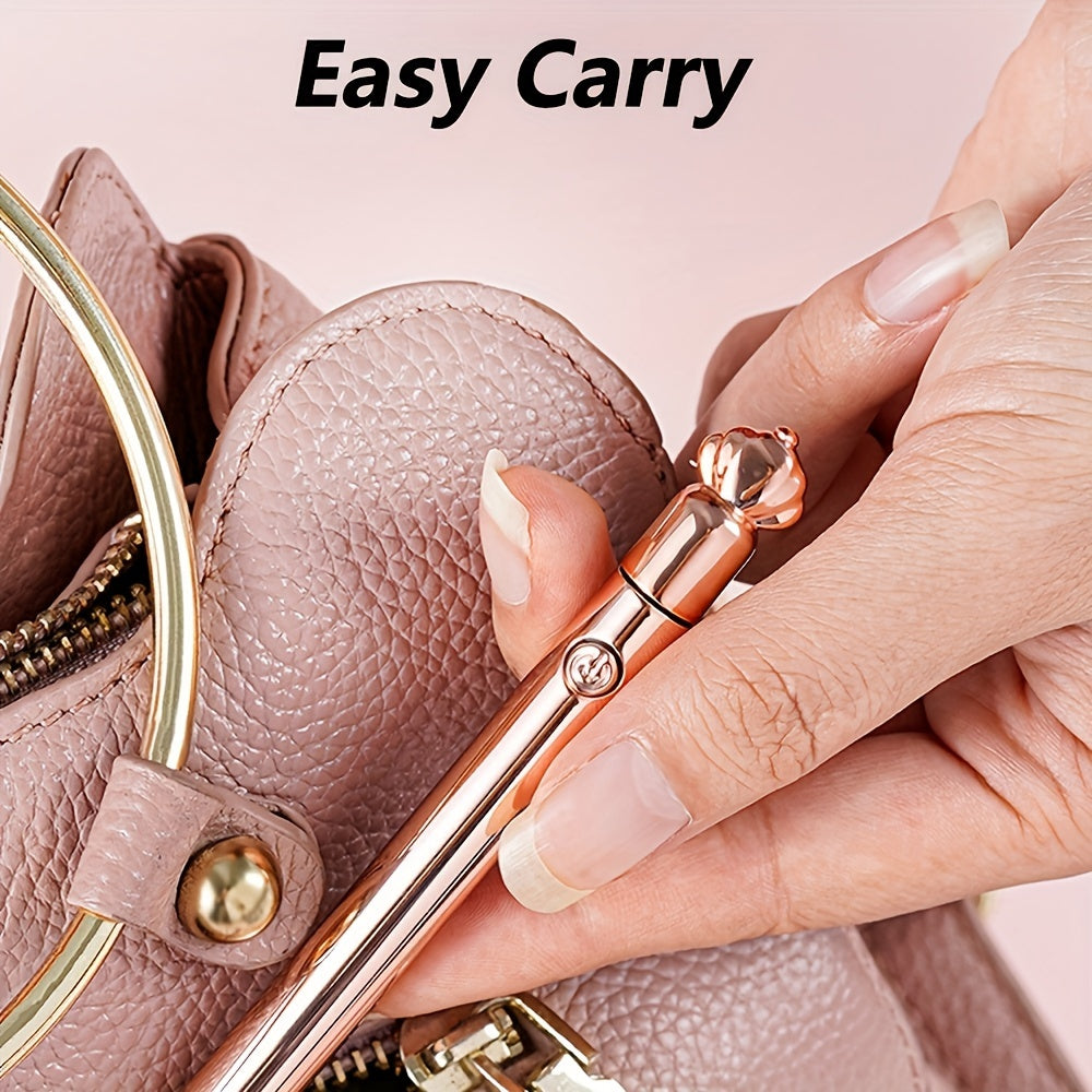 Portable Electric Massage Stick – Facial Beauty Massager with 10 Modes, USB Charging, Handheld for Body, Back, Neck, Legs, Waist, Mini Pen Size Massager