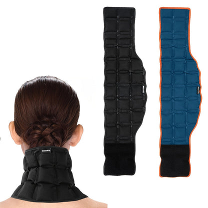 Reusable Neck Ice Pack - Hot and Cold Gel Wrap for Pain Relief, Surgery Recovery, Sports Injury, Swelling, and Bruises