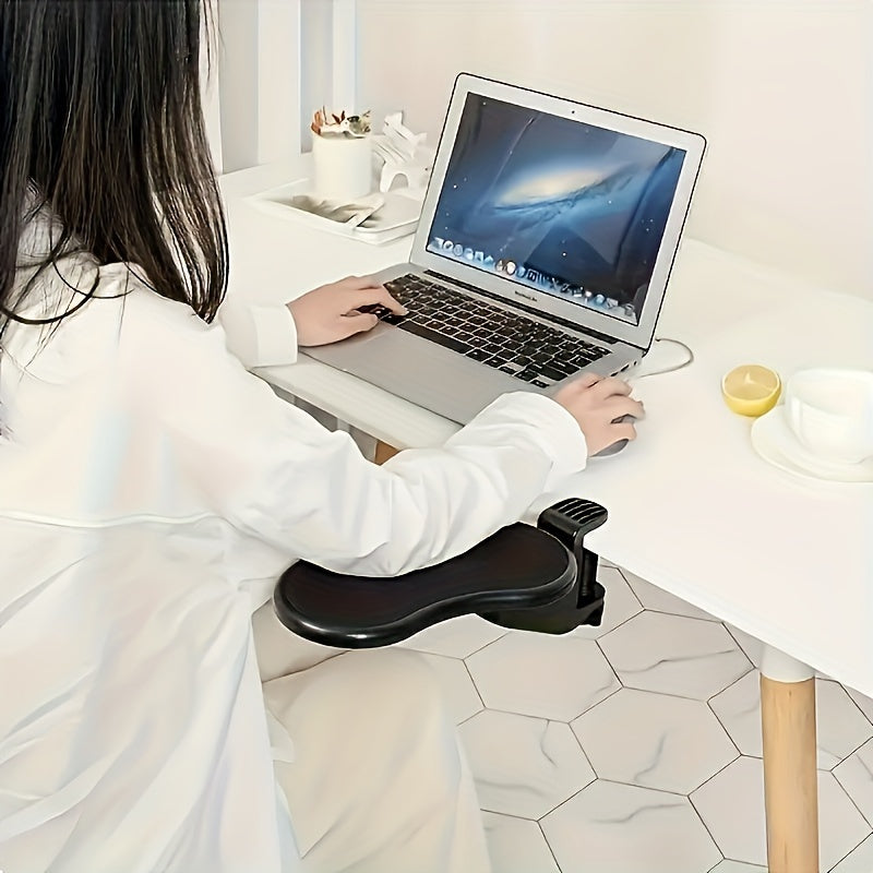 Ergonomic Desk Armrest Extender - Comfortable Elbow Support for Gaming and Office Use, Perfect for Keyboard and Mouse Setup