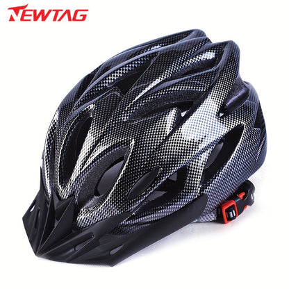 Unisex Lightweight Cycling Helmet – Adjustable, Ventilated Design, Ideal for Mountain and Road Biking Safety