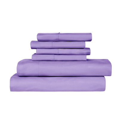 Bamboo 2000 Thread Count 6-Piece Luxury Sheet Set - Organic, Cooling, 16 Inch Deep Pocket, Egyptian Luxury with Bonus Pillowcases - Shrink and Fade Resistant