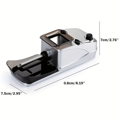 3-in-1 Electric Pre Roll Machine – Automatic Tobacco Roller for 6.5mm & 8mm Tubes and Pre Roll Cones – Fast, Easy Rolling with Adjustable Speed and Compact Design
