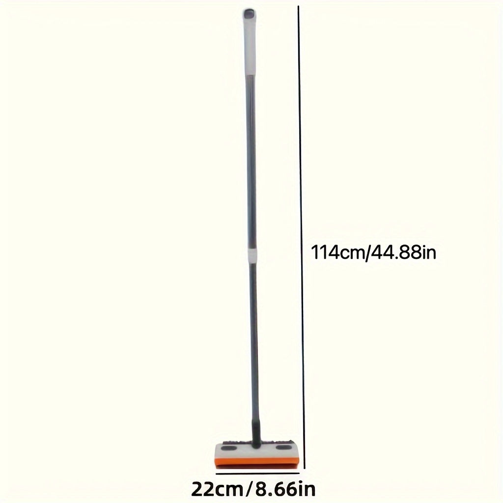 Multi-Surface Scrub Brush with Liquid Dispenser – Extendable Manual Tile & Bathroom Scrubber for Kitchen, Walls, Floors & More