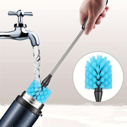 3-in-1 Ultimate Water Bottle Cleaning Brush Set - Soft Bristles, Long Handle, Detachable Heads - Ideal for Narrow Neck Bottles, Sport Bottles, Mugs, Tumblers and Flasks