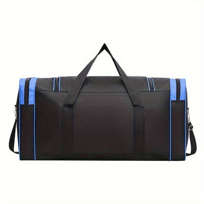 Extra-Large Men's Travel Bag - Spacious and Organized with Multiple Pockets, Durable Luggage for Easy Clothes Storage and Seamless Travel
