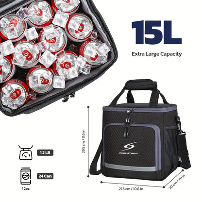 Premium Insulated Lunch Tote Bag - Leakproof, Thermal & Water-Resistant, Spacious Design for Men and Women - Ideal for Work, School and Outdoor Activities