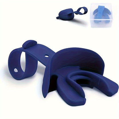 Double Layer Sports Mouthguard with Lanyard – Protection for American Football and Ice Hockey