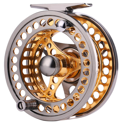 Sougayilang Ultra-Lightweight Fly Fishing Reel – Durable Aluminum Construction with Effortless High-Performance Drag – Ideal for Smooth Angling Adventures