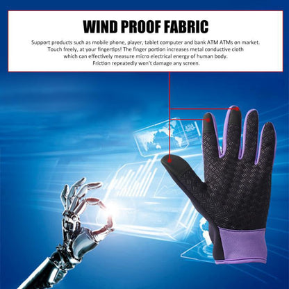 Winter Warrior Gloves – Double-Layered, Touch Screen Compatible, Waterproof and Windproof Sports Gloves for Skiing, Snowboarding and Cold Weather Activities