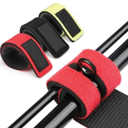 10pcs Fishing Rod Belts Set - Ties for Spinning and Fly Rods with Fixing Strap Ropes, Fishing Tackle Accessories