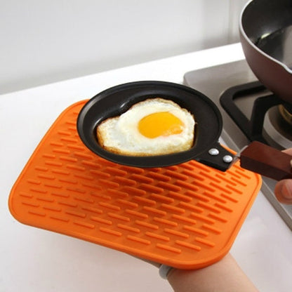 Silicone Pot Mat and Placemat - Heat Resistant Cup Mat for Countertops and Tables - Creative Coffee Mat, Coaster, and Hot Pad for Kitchen Decor (1 or 3 Pieces)