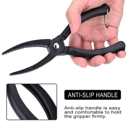 Durable Fish Control Pliers - Fishing Gripper with Non-Slip Handle, Essential Fishing Gear