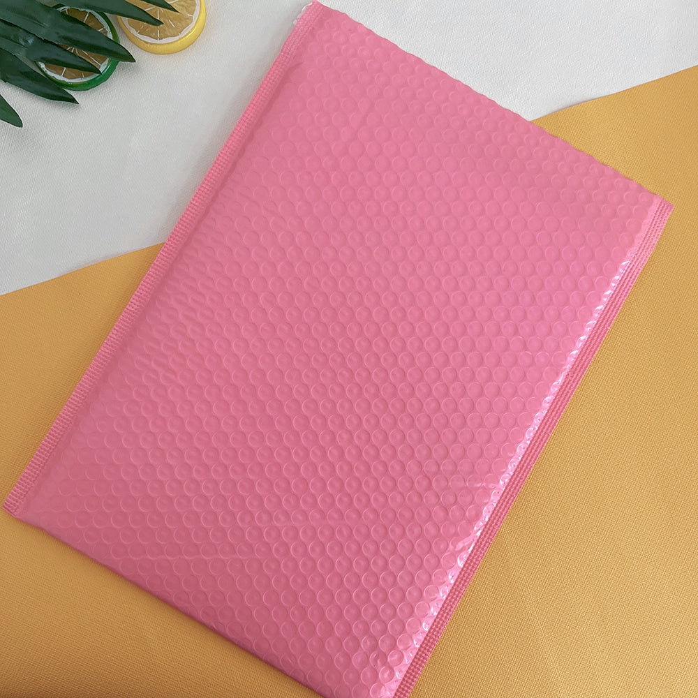 20pcs Eye-Catching Pink Bubble Mailers – 6x9/8x11/10x14 in – Secure Self-Seal Closure – Durable Packaging for Boutique, Beauty, and Fashion