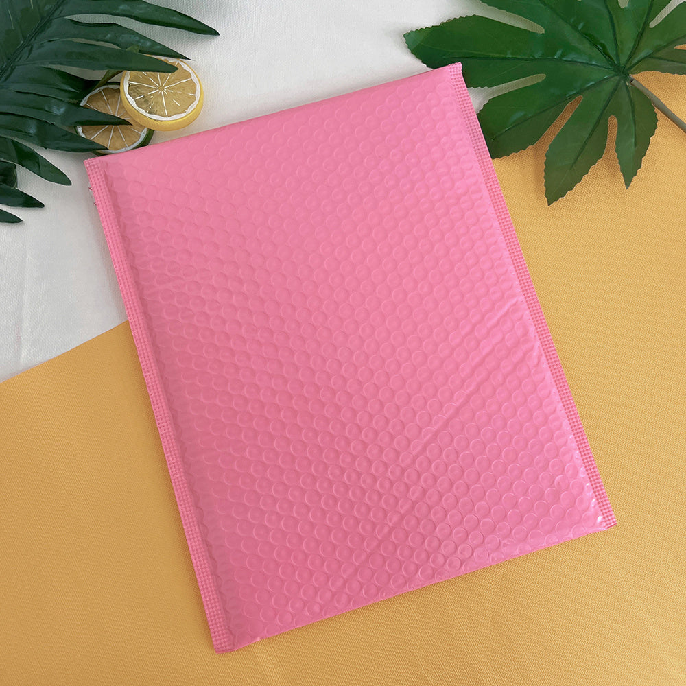 20pcs Eye-Catching Pink Bubble Mailers – 6x9/8x11/10x14 in – Secure Self-Seal Closure – Durable Packaging for Boutique, Beauty, and Fashion