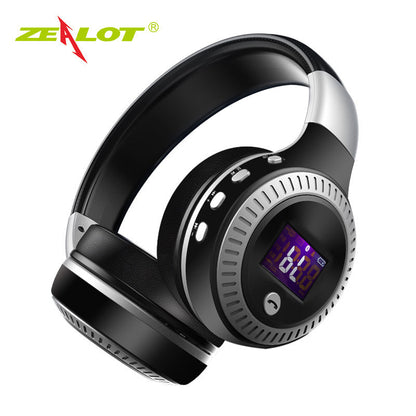 ZEALOT B19 Ultimate Wireless Headphones with Noise Cancellation, Dynamic Mic and Extended Battery Life – Ideal for Movies and Calls