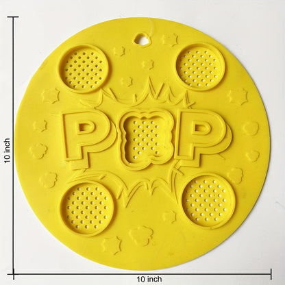 Silicone Microwave Popcorn Lid – Versatile Popcorn Flavored Kitchen Tool – Easy Flavoring Kitchen Supplies